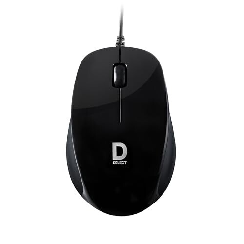 D Select Wired Mouse DS112-Black with USB Type C Connector [Apply Coupon]