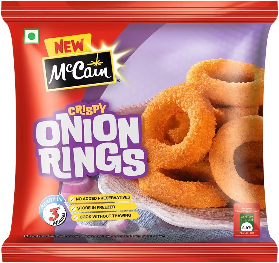 (Amazon Now) McCain crispy Onion Rings 250g