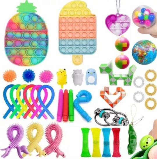 Fidget Toys Set Bundle – Stress Relief for Kids