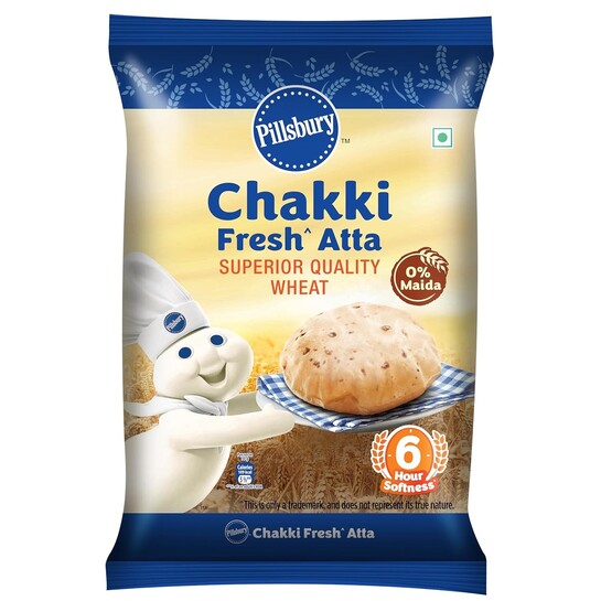 Pillsbury Chakki Fresh Whole Wheat Atta 5kg