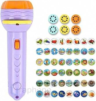 Graphene Bedtime Fun Kids Slide Projector Torch