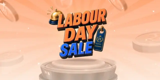 Labour Day Sale: Get Flat 77% Off on Hotels
