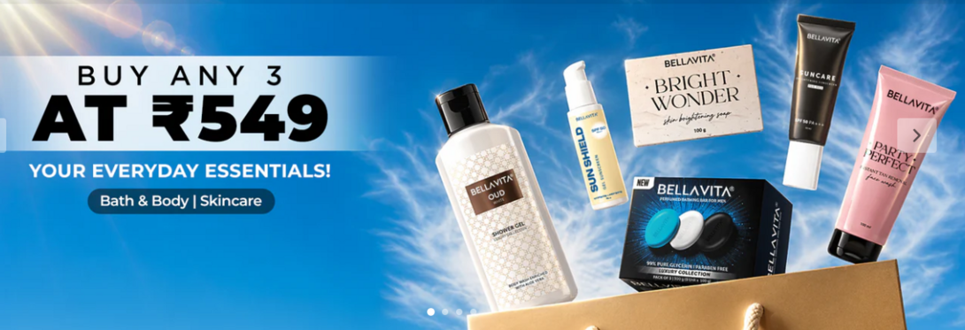 Bellavita-Get 3 Products At @549