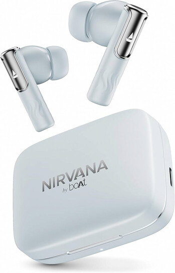 Boat Nirvana Ivy, 50dB Hybrid ANC, 360º Spatial Audio TWS Ear Buds Wireless Earphones with mic