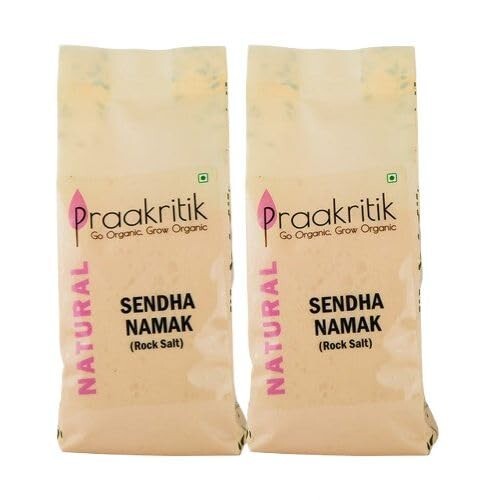 Praakritik Natural Rock Salt 2Kg (4x500g) | Desidime