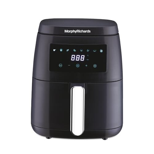 Morphy Richards Digital Air Fryer For Home|1500W With Digital Control Black, 5 liter