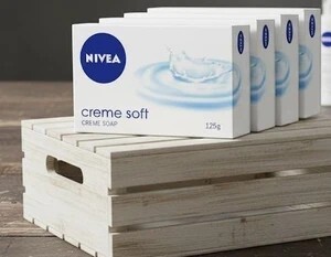 NIVEA Creme Soft Soap, Travel, Bath Soap, for Men & Women (4 x 12...more