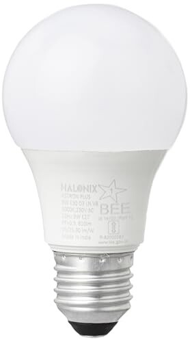 Halonix 9W LED Light Bulb | Yellow (3000K) |Pack of 4 