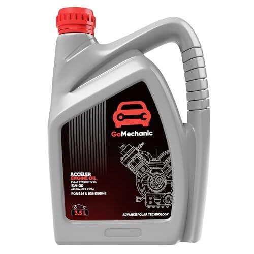 Gomechanic Engine Oil For Car 3.5 Litre -Fully Synthetic Engine Oil 