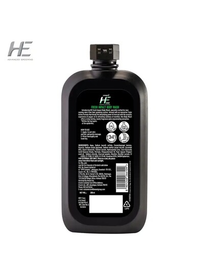 HE Triple Active Formula Fresh Impact Body Wash- 200ml 