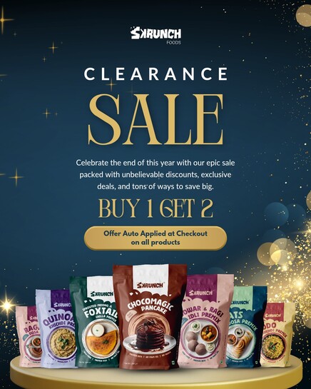 skrunch - Clearance Sale | Buy 1 Get 2 Free | Buy 2 Get 4 Free | Buy 3 Get 6 Free