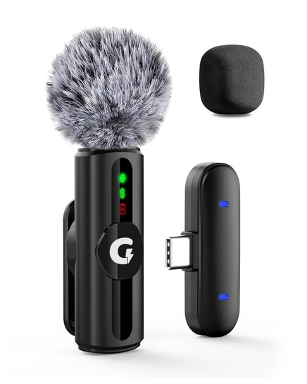 GRENARO Mic for YouTube Wireless, 3-Level Adjustable