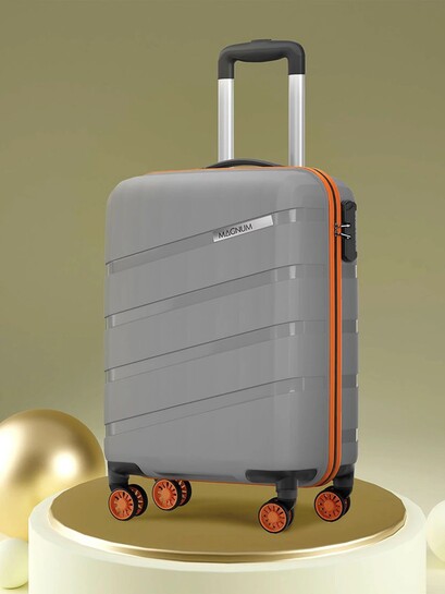 Magnum by Safari Small Cabin Suitcase (55 cm) 8 Wheels - Magnum Evolix 55 - Grey