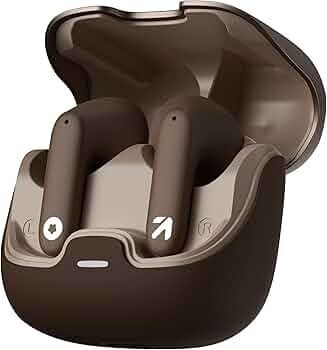 GOBOULT Z40 True Wireless in Ear Earbuds with 60H Playtime (Brown)