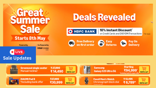 Amazon Great Summer Sale 2026 Latest Sale Updates (5th May)