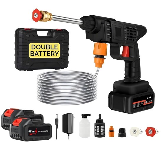EasyAcc Cordless Portable Wireless Pressure Washer Gun