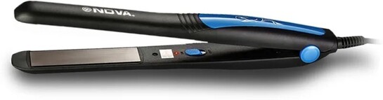 NOVA Pro Shine NHS 841 Hair Straightener (Blue)