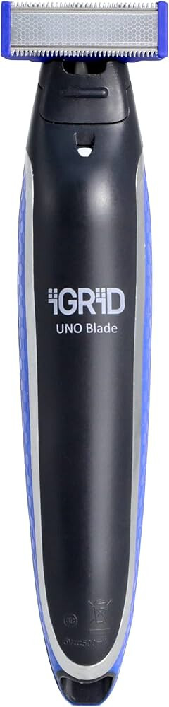 iGRiD UNO Blade Cordless Beard Trimmer for Men |