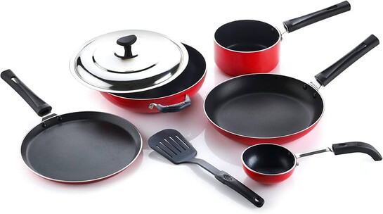 Crystal Classic Series 7-pc Non-Stick Cookware Set