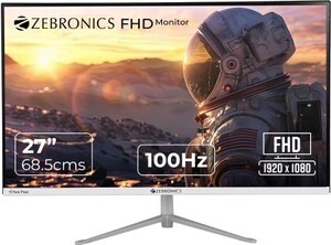 ZEBRONICS 68.58 cm (27 inch) Full HD VA Panel Monitor (A27FHD LED...more