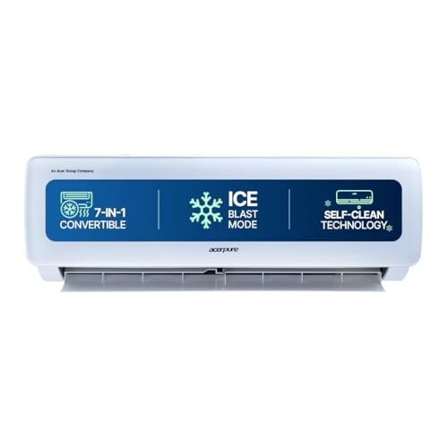 Acerpure Chill Neo 1.0 Ton 3 star, New star rated, AC5IPG61TN3W 7 in 1 Convertible Split AC