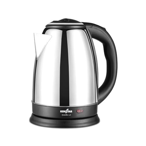 Kenstar Estella 1.6L Electric Kettle | Stainless Steel Body | 1350 W | SS Finish