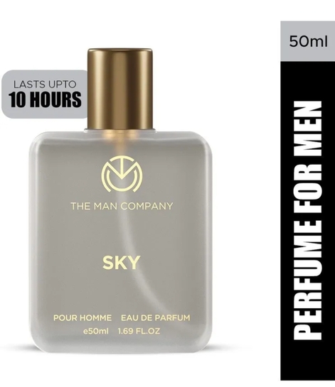 THE MAN COMPANY Sky | Long Lasting Perfume for men Eau de Parfum  -  50 ml (For Men & Women)