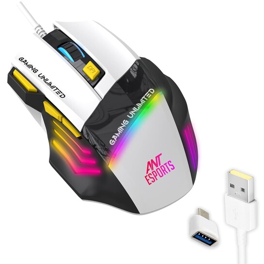Ant Esports GM100 V2 Optical Gaming Mouse