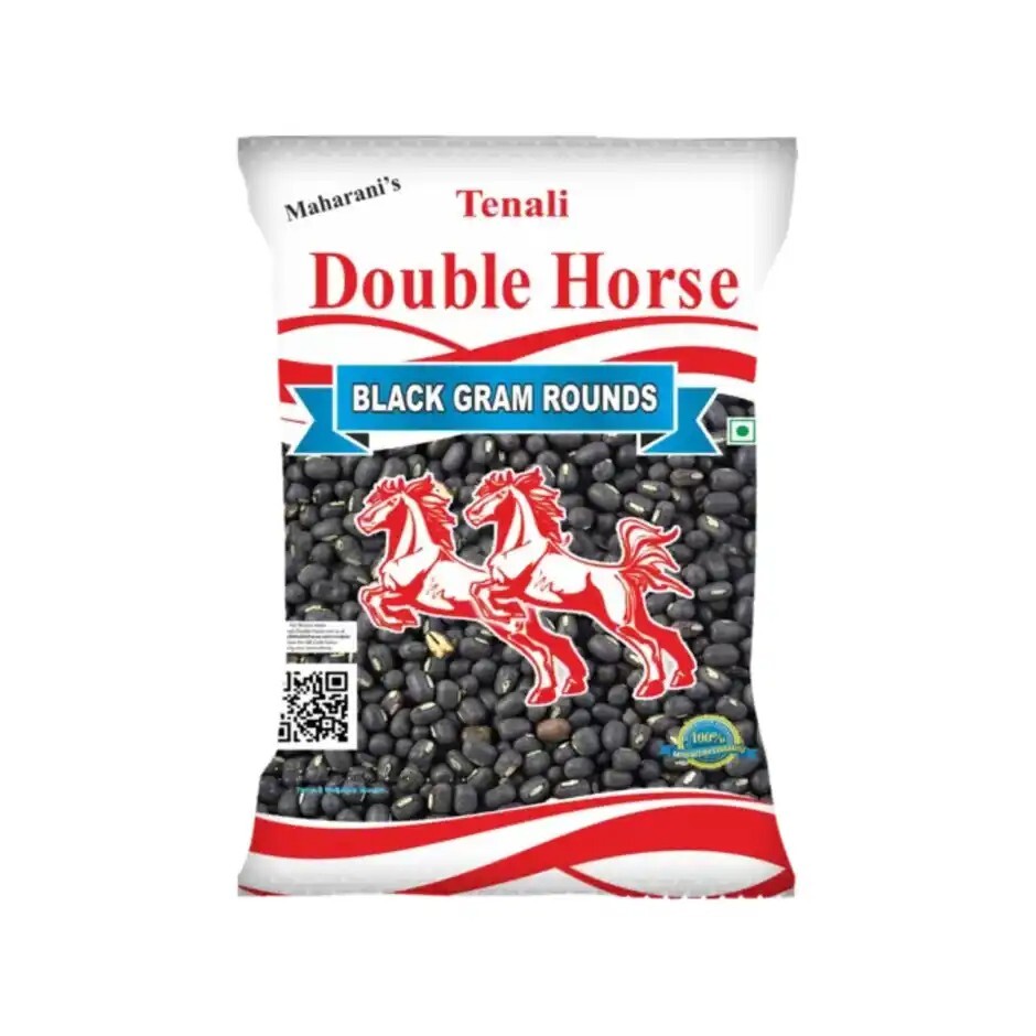 Zepto : Tenali Double Horse Urad Black Gram - Whole 1 kg