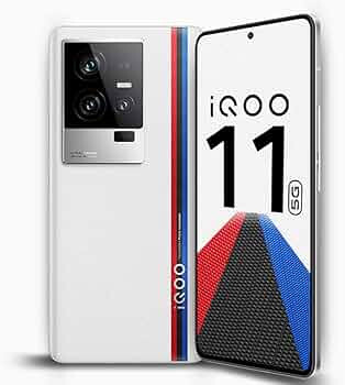 iQOO 11 5G Smartphone (Legend, 8GB RAM, 256GB Storage)
