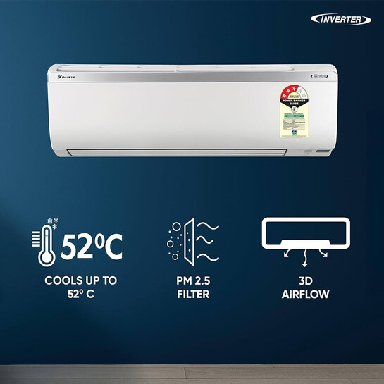 Daikin 1.5 Ton 3 Star Inverter Split AC