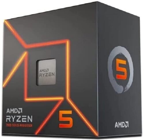 AMD 7000 Series Ryzen 5 7600 Desktop Processor 6 cores 12 Threads (100-100001015BOX)