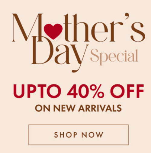 Biba - Celebrate Mom in style  Enjoy UPTO 40% OFF on new arrivals