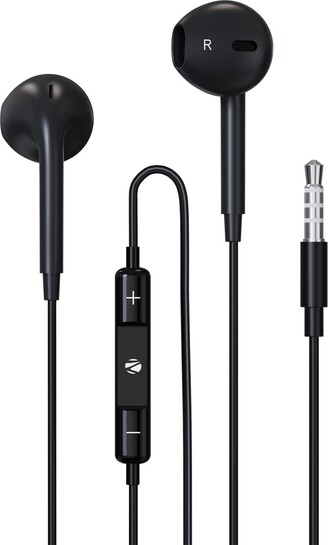 ZEBRONICS Zeb-Buds 30, with In-Line Mic, 3.5mm Jack, 14mm drivers...more