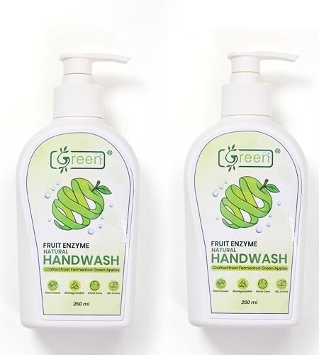 Green Naturals Fruit Enzyme Liquid Hand Wash 250 ml x 2 [Apply 40% coupon]