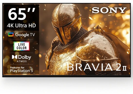 Sony BRAVIA 2 II 163.9 cm (65 inch) Ultra HD (4K) LED Smart Googl...more