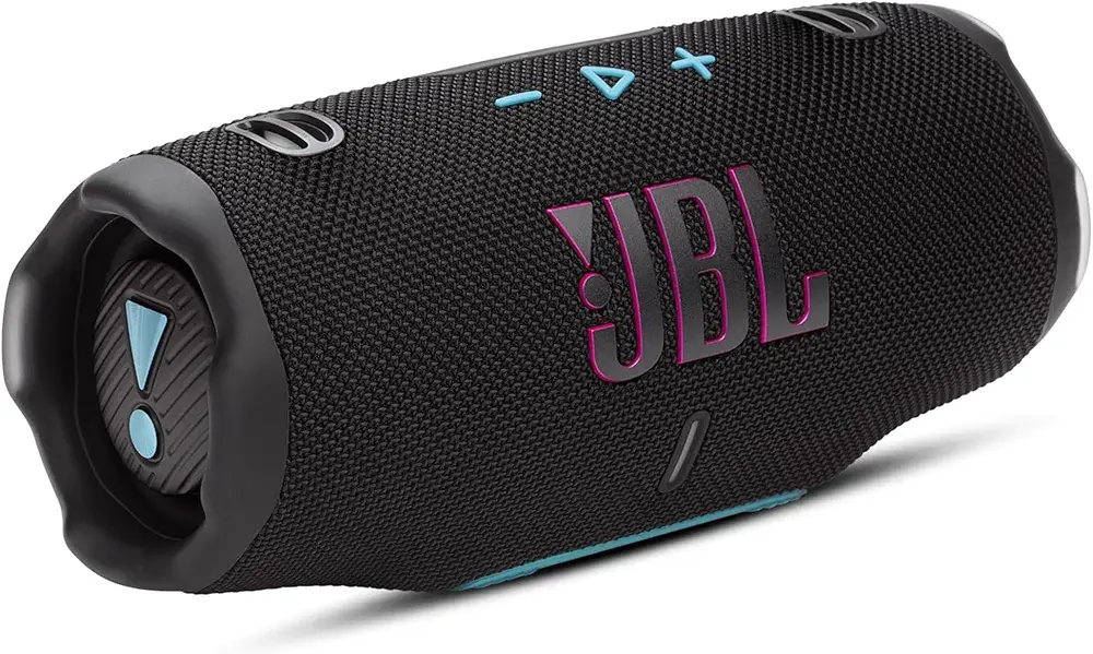 JBL Charge 6, Powerful Pro Sound with AI Sound Boost Wireless Portable Bluetooth Speaker