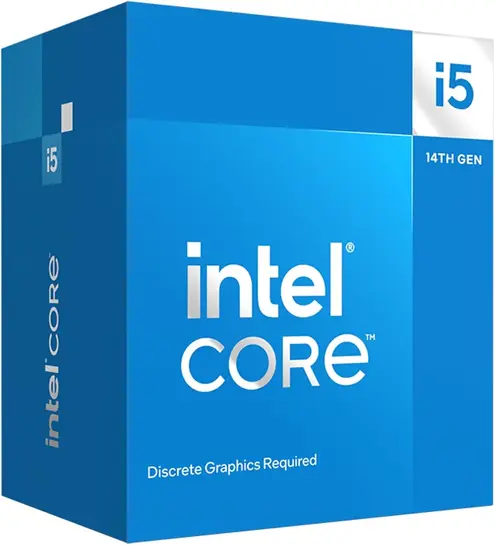Intel Core i5-14400F Desktop Processor 10 cores (6 P- cores + 4 E-cores) up to 4.7 GHz