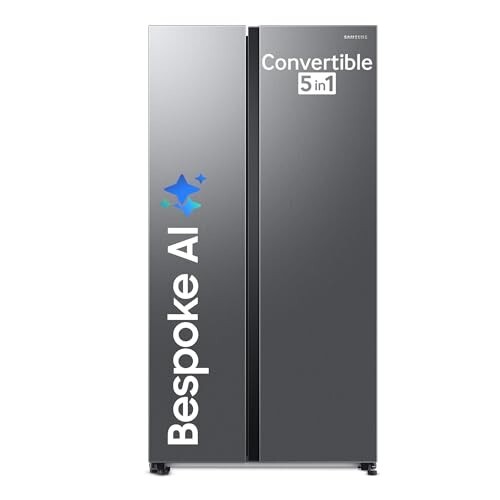 Samsung 653 L, 3 Star, Frost Free, Double Door, Convertible 5-in-1 Digital Inverter, Refrigerator