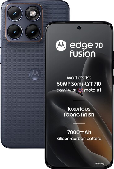 MOTOROLA Edge 70 Fusion (Pantone SILHOUETTE, 128 GB) (8 GB RAM)