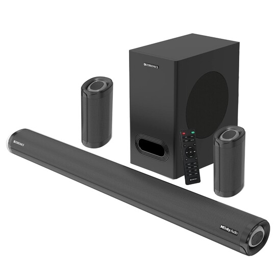 ZEBRONICS Zeb-Juke BAR 9500WS PRO Dolby 5.1 soundbar, Black