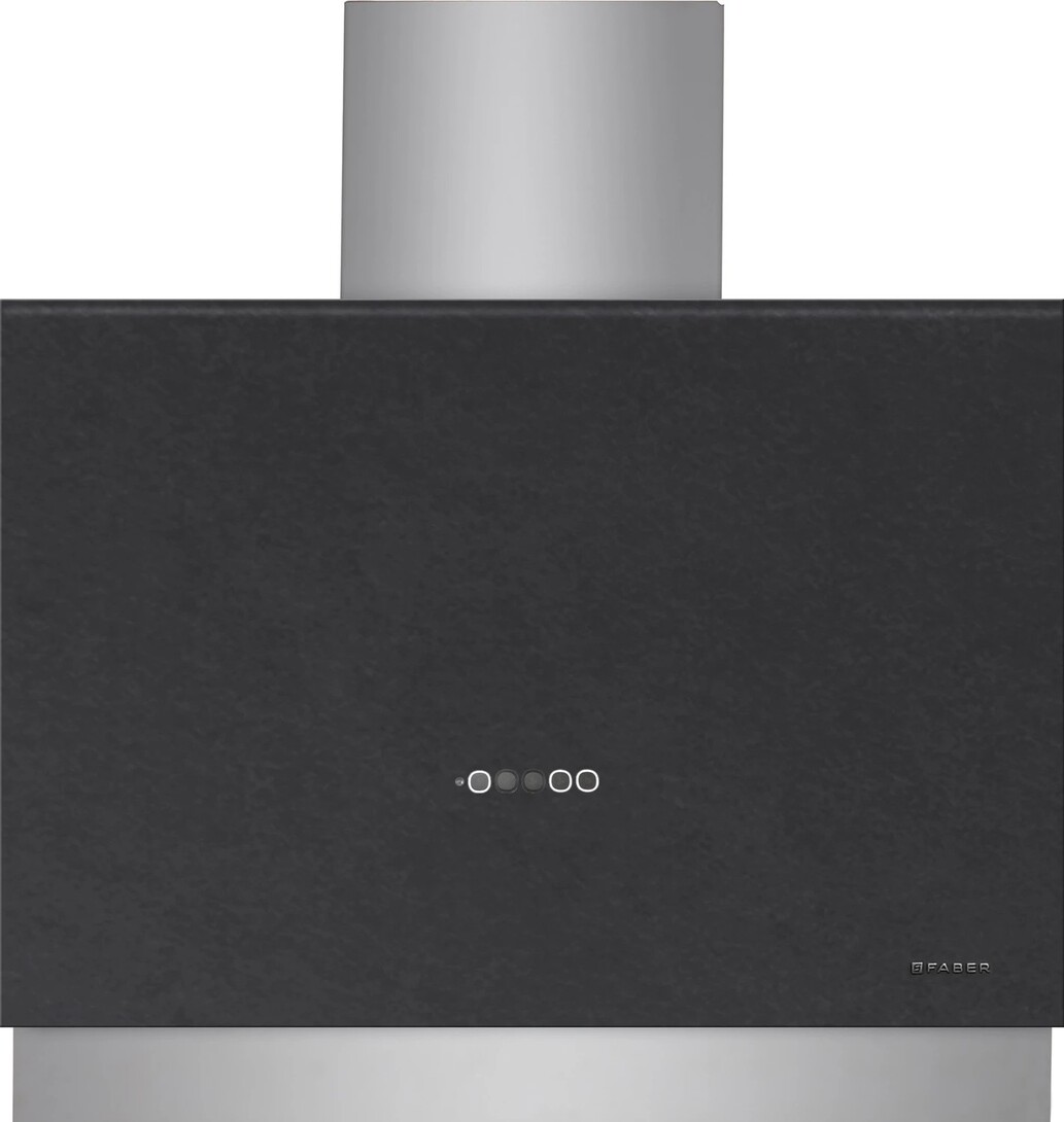 Faber Hood Talika DG Matt A80 Wall Mounted Black 1000 CMH Chimney