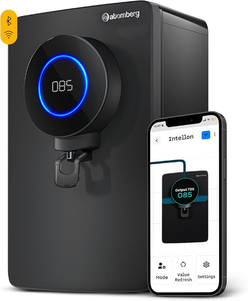 Atomberg Intellon - India’s 1st Adaptive Water Purifier*| RO+UF+UV+Alkaliser |