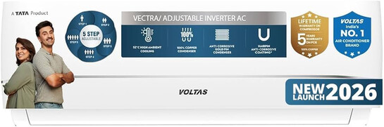 Voltas 1.5 ton 3 star,New star rated, Rating Inverter Split AC