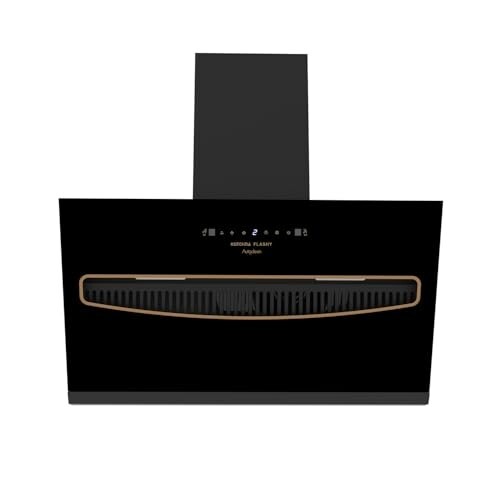 Kutchina 90 cm 1250 m³/hr 3rd Gen Dry Autoclean Angular Kitchen Chimney 