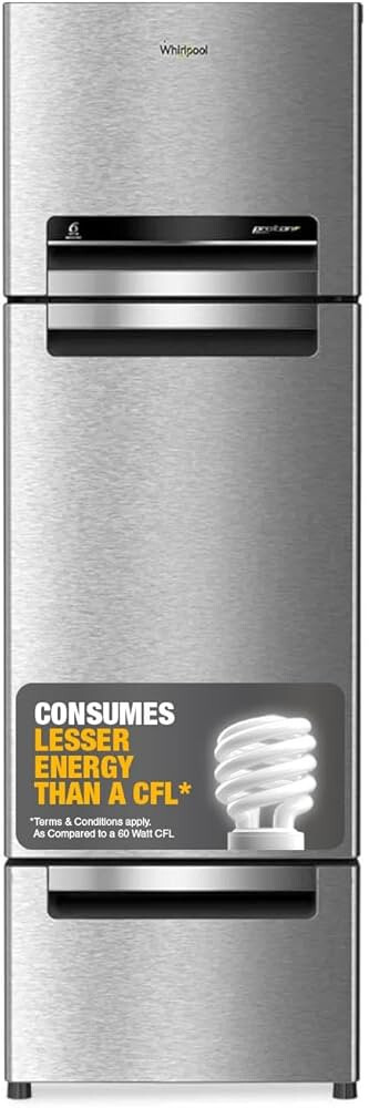 Whirlpool 235L Frost Free Triple-Door Refrigerator