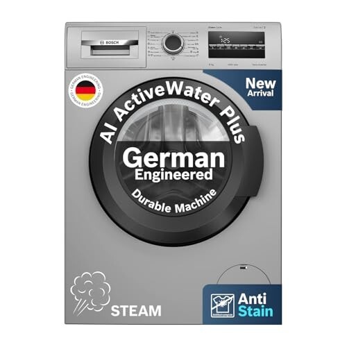 46% off on - Bosch 8 kg 5 Star Front Load Fully-Automatic Washing Machine - Rs. 27740
