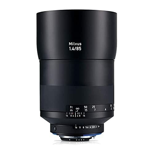 ZEISS Milvus ZF.2 1.4/85 Telephoto Camera Lens for Nikon F-Mount 