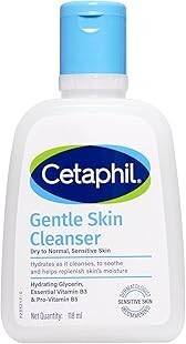 Cetaphil Gentle Skin Hydrating Face Wash 118ml, Paraben Free, Sulphate-Free Gentle Skin Hydrating Cleanser