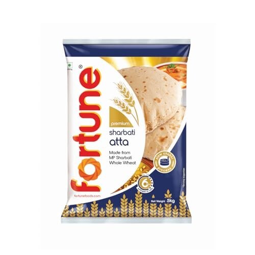 Amazon NoW- Fortune Premium Sharbati Atta 5Kg 